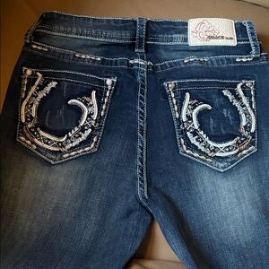 Grace in LA easy fit wester wear jeans size 28